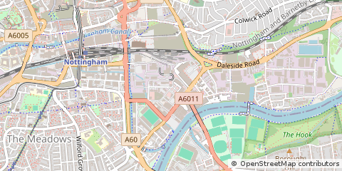 Map of Nottingham