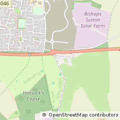 Map of Alresford, Hampshire