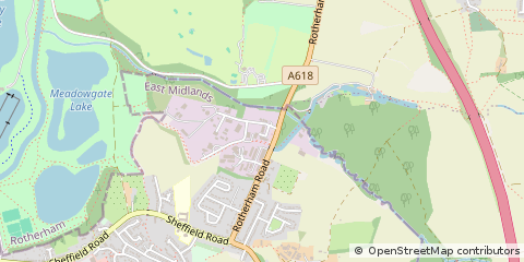 Map of Sheffield