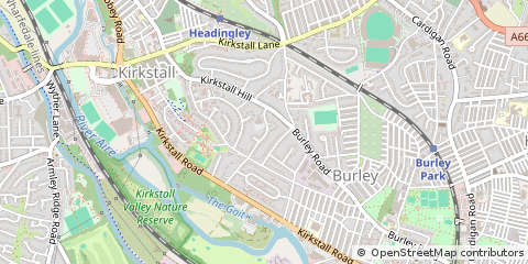 Map of Leeds