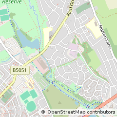 Map of Stoke-on-Trent, Staffordshire