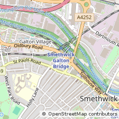 Map of Smethwick