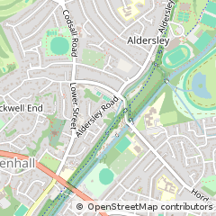 Map of Wolverhampton, West Midlands