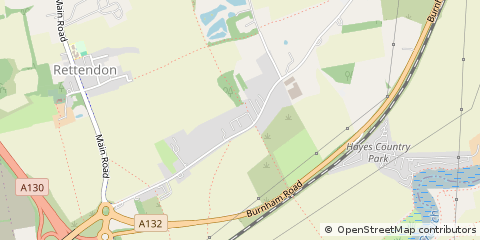 Map of Wickford, Essex
