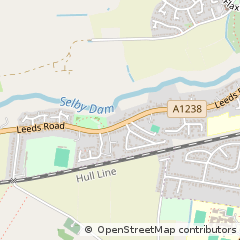 Map of Selby, North Yorkshire
