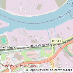 Map of COC, Middlesbrough, Cleveland