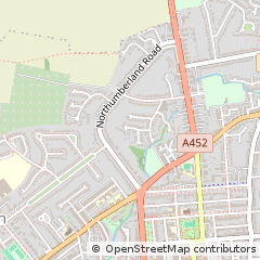 Map of Leamington SPA, Warwickshire