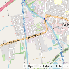 Map of Brigg, North Lincolnshire