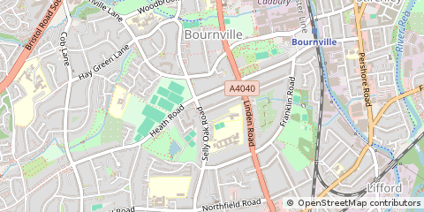 Map of Birmingham