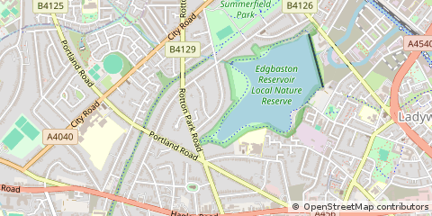 Map of Birmingham