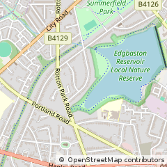 Map of Birmingham
