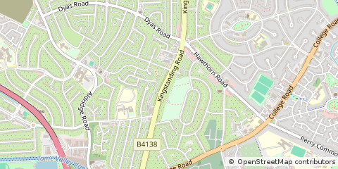 Map of Birmingham
