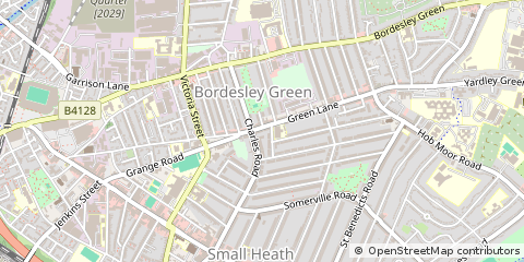 Map of Birmingham