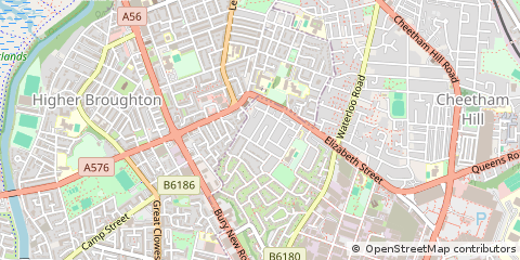 Map of Salford