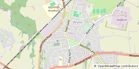Map of Bradford