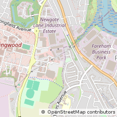 Map of Fareham, Hampshire