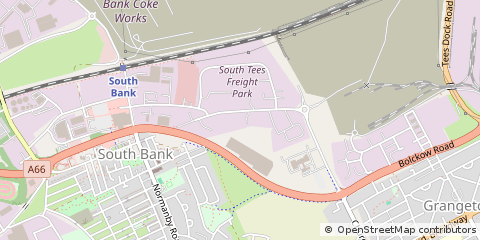 Map of Middlesbrough