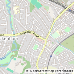 Map of Uxbridge