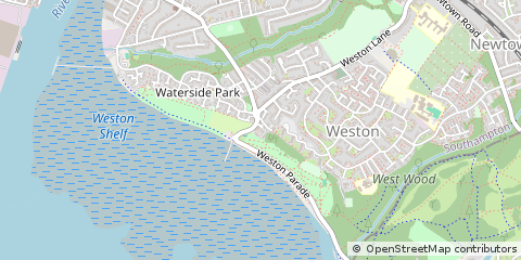 Map of Southampton