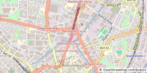 Map of Birmingham