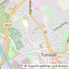 Map of Stoke-on-Trent