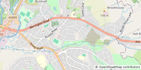 Map of Staffordshire