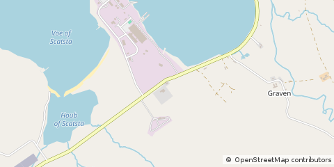 Map of Shetland