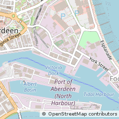 Map of Aberdeen, Aberdeenshire