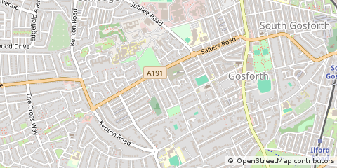 Map of Newcastle Upon Tyne