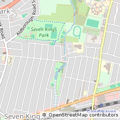 Map of Ilford, Essex