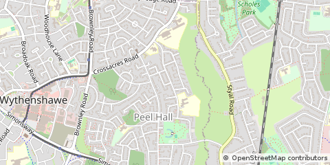 Map of Manchester