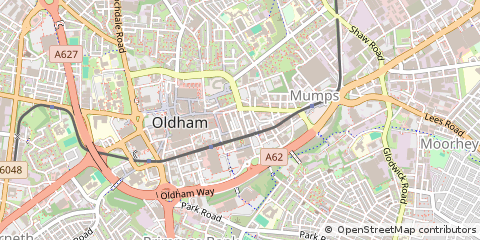 Map of Oldham