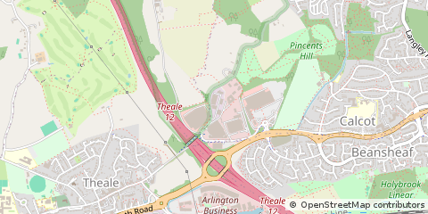 Map of Reading, Berkshire