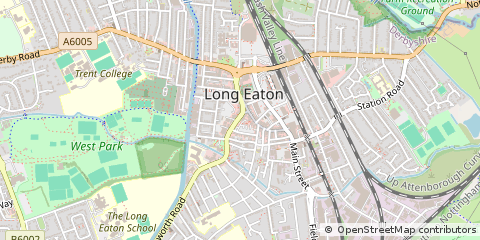 Map of Nottingham