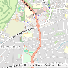 Map of Leicester, Leicestershire