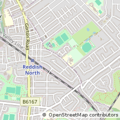 Map of Stockport