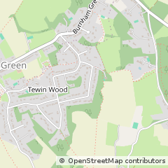 Map of Welwyn, Hertfordshire