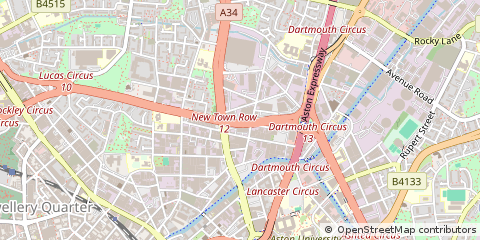 Map of Birmingham