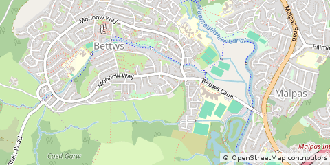Map of Newport