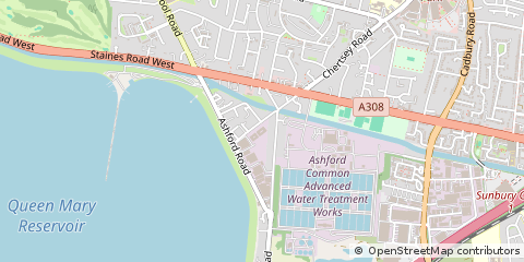 Map of Ashford