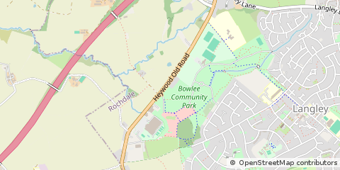Map of Manchester