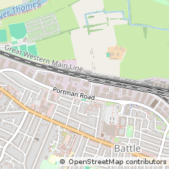 Map of Reading, Berkshire