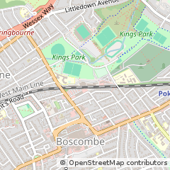 Map of Bournemouth