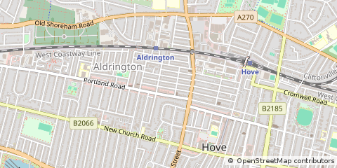 Map of Hove