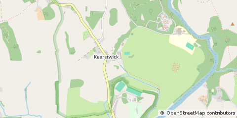 Map of Kirkby Lonsdale, Cumbria