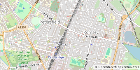 Map of Cambridge