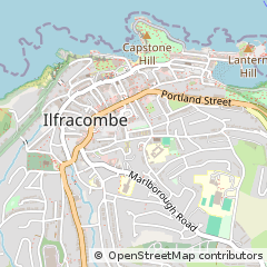 Map of Ilfracombe
