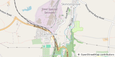 Map of Saltburn-by-the-SEA