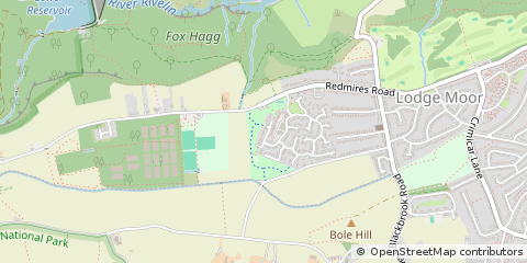 Map of Sheffield