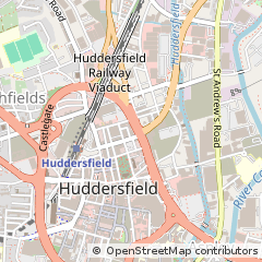 Map of Huddersfield